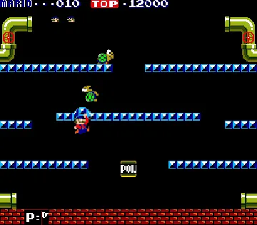 Mario Bros. (US) screen shot game playing